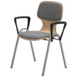 Schalenstuhl „College“, mit Armlehnen und Polstern - 773822 c