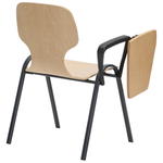 Schalenstuhl „College“, mit Tablar - 773823 c