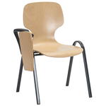 Schalenstuhl „College“, mit Tablar - 773823 f