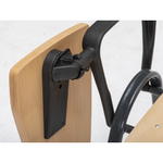 Schalenstuhl „College“, mit Tablar - 773823 h