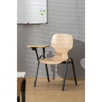 Schalenstuhl „College“, mit Tablar - 773823 j
