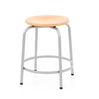4-Bein-Hocker mit Fußleiste - 79557 rd 7