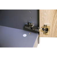 Flexeo® Drehtüren-Schrank, 3 Fächer = 3 Ordnerhöhen - 802058 q