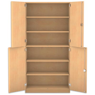 Flexeo® Schrank, 6 Fächer, 4 Halbtüren, Breite 94,4 cm