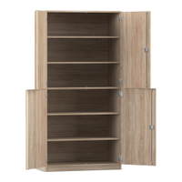 Flexeo® Schrank, 6 Fächer, 4 Halbtüren, Breite 94,4 cm