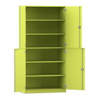 Flexeo® Schrank, 6 Fächer, 4 Halbtüren, Breite 94,4 cm