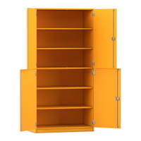 Flexeo® Schrank, 6 Fächer, 4 Halbtüren, Breite 94,4 cm