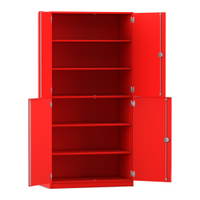 Flexeo® Schrank, 6 Fächer, 4 Halbtüren, Breite 94,4 cm