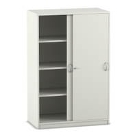 Flexeo® Schiebetürenschrank, 4 Fächer, Breite 94,4 cm