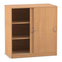 Flexeo® Schiebetürenschrank, 3 Fächer