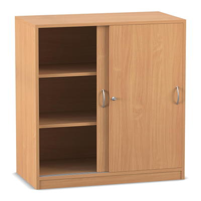 Flexeo® Schiebetürenschrank, 3 Fächer