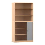 Flexeo® Rollladenschrank, 6 Fächer, 1 Tür unten
