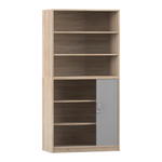 Flexeo® Rollladenschrank, 6 Fächer, 1 Tür unten