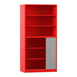 Flexeo® Rollladenschrank, 6 Fächer, 1 Tür unten