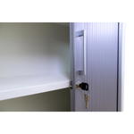Flexeo® Rollladenschrank, 3 Fächer = 3 Ordnerhöhen - 814031 l