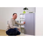 Flexeo® Rollladenschrank, 3 Fächer = 3 Ordnerhöhen - 814031 m