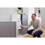 Flexeo® Rollladenschrank, 3 Fächer = 3 Ordnerhöhen - 814031 n