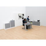 Flexeo® Rollladenschrank, 3 Fächer = 3 Ordnerhöhen - 814031 o