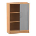 Flexeo® Rollladenschrank, 3 Fächer = 3 Ordnerhöhen