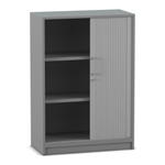 Flexeo® Rollladenschrank, 3 Fächer = 3 Ordnerhöhen