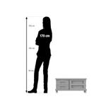 Flexeo® Fahrbares Containersystem mit Ablage, 8 kleine Boxen - 815010 P07