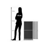 Flexeo® Unterschrank, 2 Fächer, Breite 48,1 cm - 816000 P07