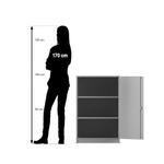 Flexeo® Unterschrank, 3 Fächer, Breite 64,1 cm - 816003 P07