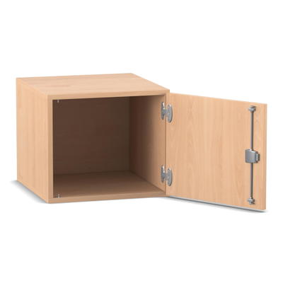 Flexeo® Aufsatzschrank, 1 Fach, 1 Tür, Breite 48,1 cm