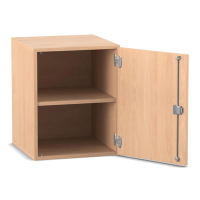 Flexeo® Aufsatzschrank, 2 Fächer, 1 Tür, Breite 48,1 cm