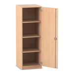 Flexeo® Schrank, 4 Fächer, 1 Tür, Breite 48,1 cm