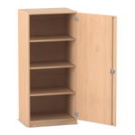 Flexeo® Schrank, 4 Fächer, 1 Tür, Breite 64,1 cm