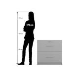 Flexeo® Schrank, 2 große Schubladen = 2 Ordnerhöhen - 818065 P07