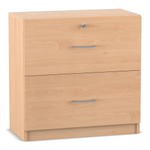 Flexeo® Schrank, 2 große Schubladen = 2 Ordnerhöhen