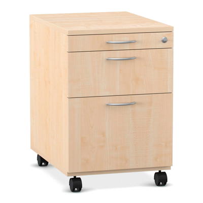 Flexeo® Schreibtisch-Container mit 3 Schubladen
