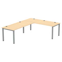 Flexeo® Schreibtisch (Breite 200 cm) mit Anbau