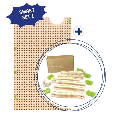PLUG it Smart Set 1 „Basisplatte & Kugelbahn“