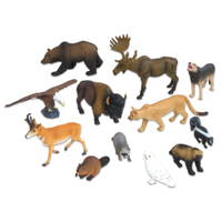 Nordamerikanische Tiere, 12-tlg. - Betzold Nordamerikanische Tiere 12 tlg 97823 a ZN