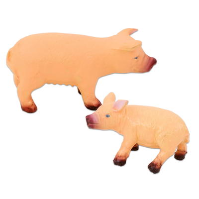 Schwein oder Ferkel, Naturkautschuk