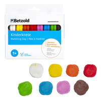 Betzold Weiche Kinderknete, 8 Farben, je 33 g – Bild 8