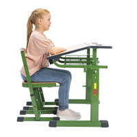 Ecoflex Schülerstuhl, höhenverstellbar – Bild 18