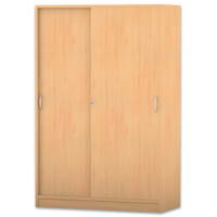 Flexeo® Schiebetürenschrank, 4 Fächer, Breite 94,4 cm - Flexeo Schiebetuerenschrank 4 Faecher Breite 94 4 cm 813000 h ZN