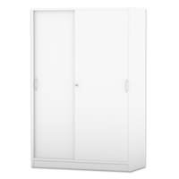 Flexeo® Schiebetürenschrank, 4 Fächer, Breite 94,4 cm – Bild 6