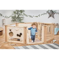 Starter-Set Trennwände für Kleinkinder – 6-teilig - PT391 Millhouse Early Years Furniture Enclosure 6 Panel Set Lifestyle RGB 1000