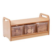 Baustein-Spielstation inkl. Holzbausteine - PT473 Millhouse Early Years Low Block Play Unit RGB1 1000