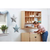 Wand-Wickelregal - PT951 Millhouse Early Years Furniture Stepped Baby Changing Unit And Wall Unit Lifestyle RGB 1000