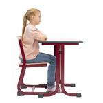 Schülerstuhl mit C-Fuß - Schuelerstuhl mit C Fuss 766082 j ZN