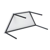 Trapeztisch, runde Tischbeine – Bild 5
