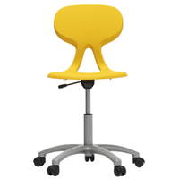 X-Tra Hartschalenstuhl, Sternfuß, fahrbar - X Tra Hartschalenstuhl Sternfuss fahrbar 766444 r ZN