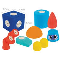 Blockaroo Robot – magnetische Schaumstoffblöcke, 10 Stück - 071037 a 25