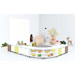 Quadro – Schrank S für Rollbehälter, B 79 - 092169W l 19